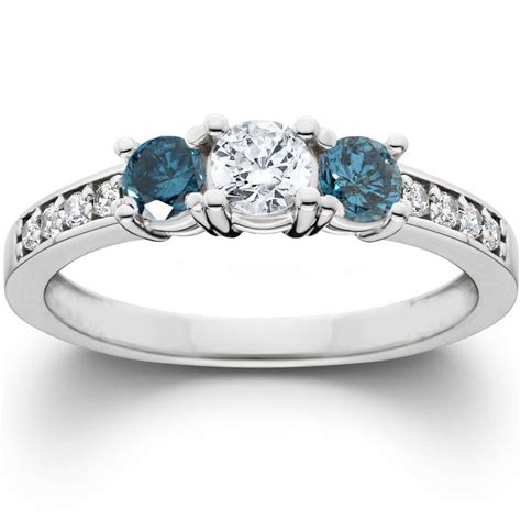 blue diamond engagement rings uk|blue diamond engagement rings cheap.